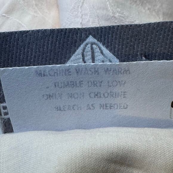 Vintage Eileen West Size 6 Pink 100% Cotton Jacquard Backless Midi Dress - Picture 8 of 8